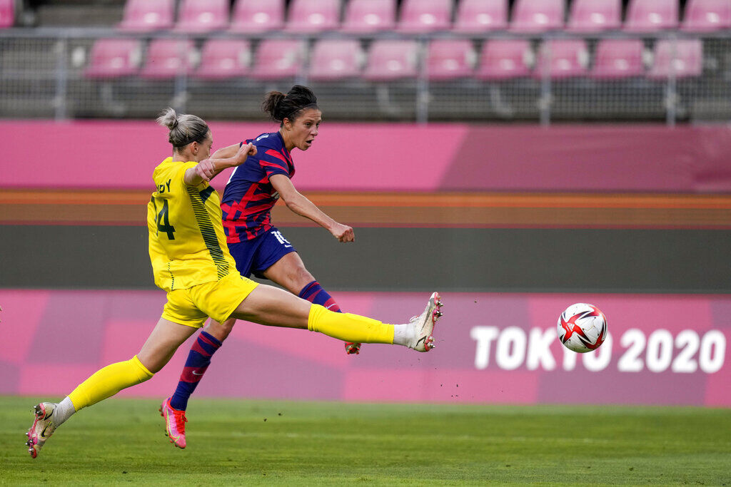 APTOPIX Tokyo Olympics Soccer